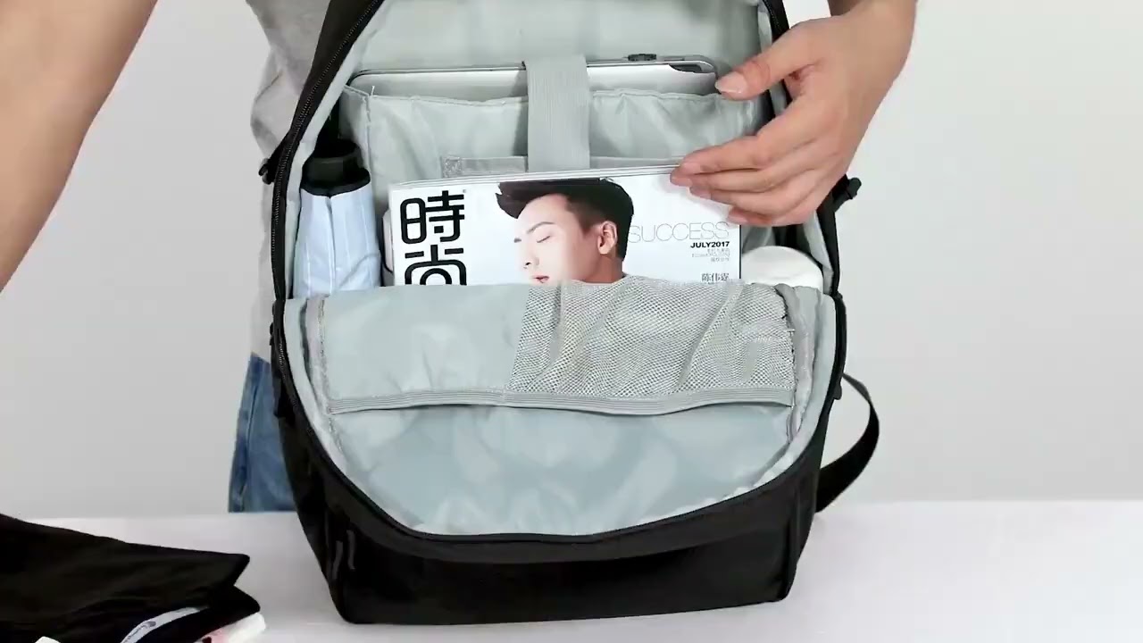 Рюкзак Ozuko 9211 Blue video preview