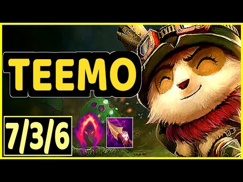 TEEMO VS MAOKAI - 7/3/6 KDA JUNGLE GAMEPLAY EMERALD II