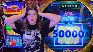 We Hit BIG on the NEW Piggy Bankin' Break In Slot Machine!!