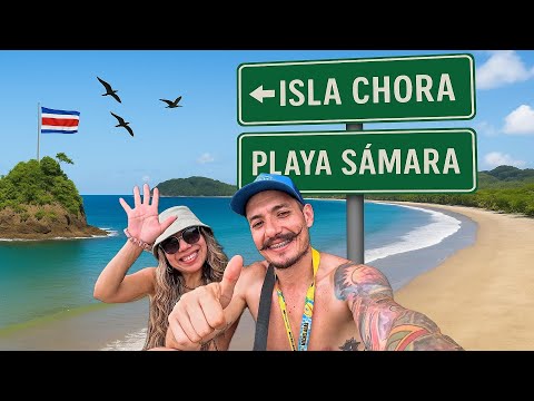 CONOZCA Playa SÁMARA, Guanacaste 🇨🇷 | Como es la playa, que hacer, datos tuanis y tour a ISLA CHORA
