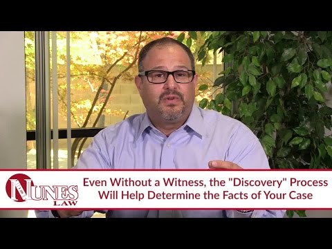 Bringing a Motor Vehicle Collision Claim Without a Witness