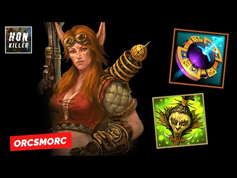 HoN Engineer PORTAL KEY with SHRUNKEN HEAD