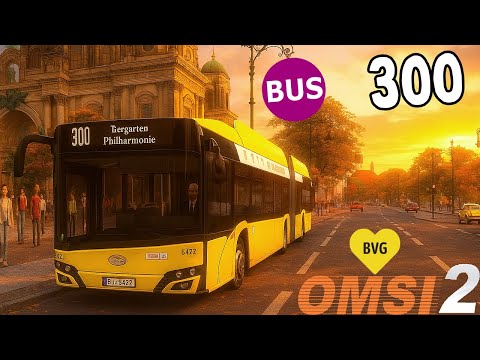 OMSI 2 [60 FPS] - BVG Line 300! 💛 BETTER than in THE BUS?! 🤔 - Let's Play OMSI 2 [#995]