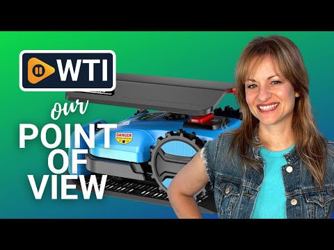 Robotic Lawn Mower for 0.25 Acre 47% Slope - WTI product video review