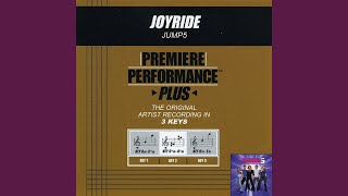 Joyride (Performance Track In Key Of Db/Em)