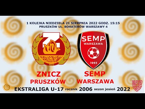 Znicz Pruszków - KS Semp Warszawa 2006 21 sierpnia 2022