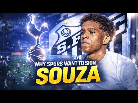 This is Why Tottenham Wants To Sign Brazilian Talent Souza! 🇧🇷