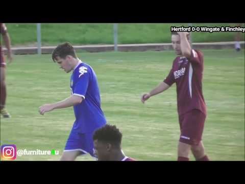 Hertford Town FC 0-0 Wingate & Finchley FC - Pre Season Friendly