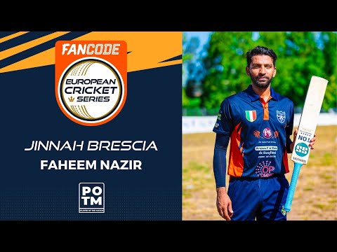 POTM: F.Nazir - PLG vs JIB | Highlights | FanCode ECS Brescia, 2022 Day 2 | ECS22.368