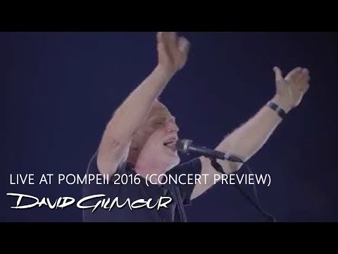 David Gilmour: Live At Pompeii (2017) Trailer + Clips