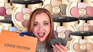 ALL 8 LOUIS VUITTON EYESHADOW PALETTES - SWATCHED AND DEMOED!! La Beaute LV Ombres Review