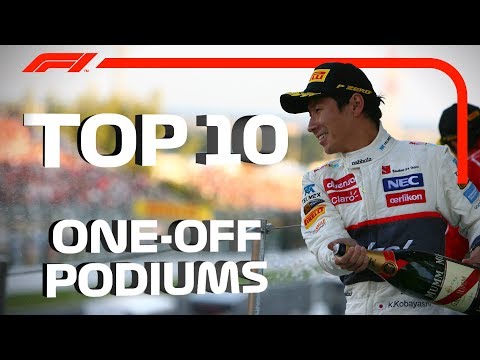Top 10 One-Off Podiums in F1