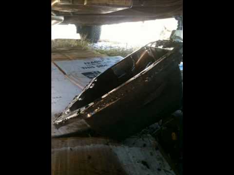 Changing oil pan gasket on the Cutlass.
