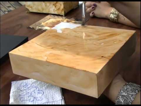 Mulher.com 21/12/2012 Marisa Magalhães -- Decoupage com guardanapo 1/2