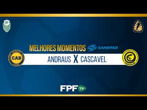 Andraus 0X 1 FC Cascavel | Paranaense 2026 | IDA Descenso 