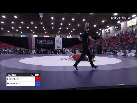 65 Lbs Quarterfinal - Emma Bruntil, Titan Mercury Wrestling Club (TMWC) Vs Maya Letona, New York C