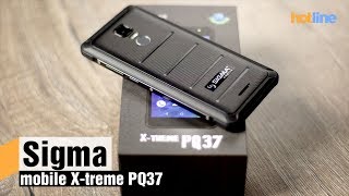 Sigma mobile X-Treme PQ37 Black - відео 1