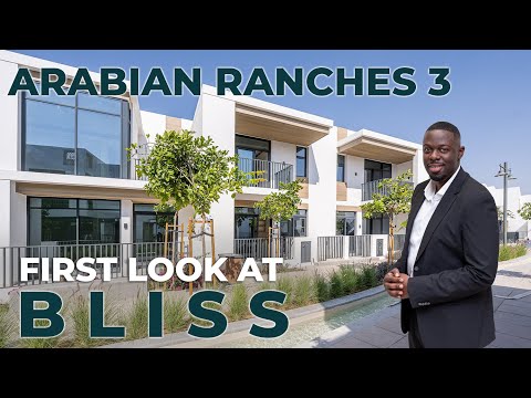 Bliss 3 Bedroom Townhouse Full Walk Through Tour - Arabian Ranches 3