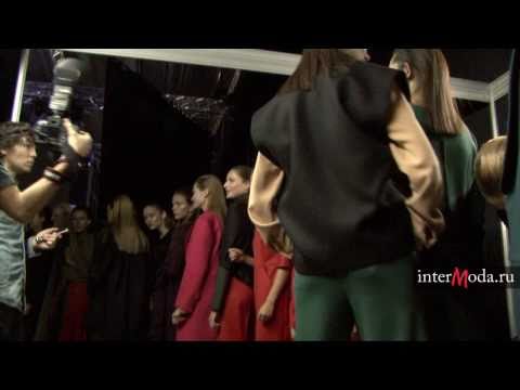 Cyrille Gassiline. Backstage