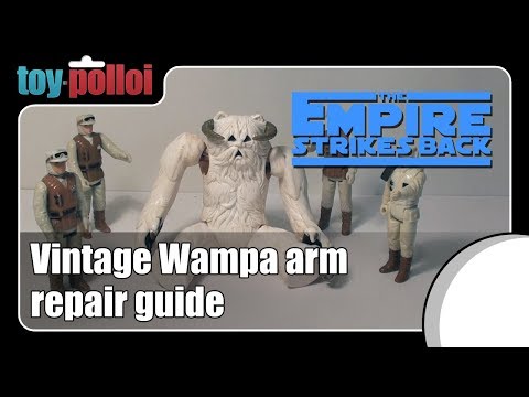 Fix it guide - Re-attaching a Hoth Wampa's arms