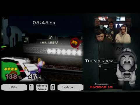 Thunderdome 6: Rats! vs. Trashman Winners Semis