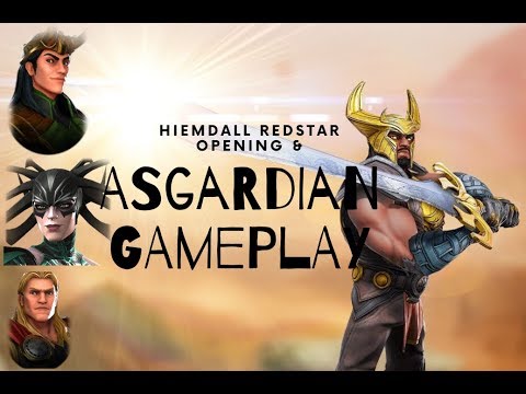 Heimdall! Massive RedStar Orb Opening plus Asgardian Gameplay