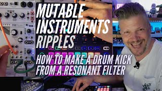 Video thumbnail for Mutable Instruments Ripples - How to make a drum sound from a filter by Nu-Trix The Synth Guy
