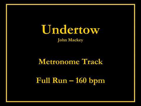 Undertow Metronome Track Full Run 160 bpm