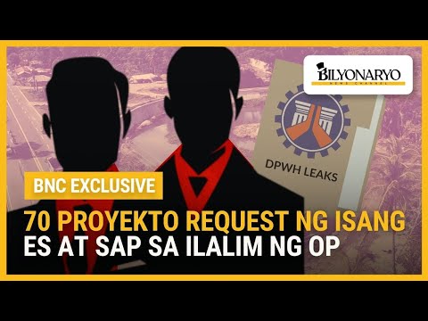 70 proyekto request ng isang ES at SAP sa ilalim ng OP | Agenda Weekend