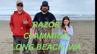 Razor Clamming in Long Beach, Washington | Beginner’s Guide + Tips to Find More Clams!