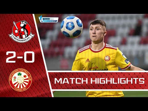 Crusaders 2 - 0 Portadown | Danske Bank Premiership | 30/11/21