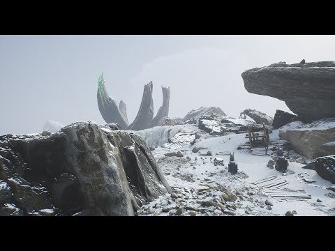 Unreal Engine 5 Environment - Speed Level Design | Snow Land