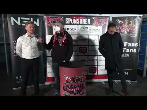 Rockets Fan TV - Pressekonferenz Spiel gegen TecArt Black Dragons Erfurt 07012022
