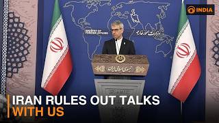 Iran Rules Out Talks with US & more updates | DD India live | 6 PM IST