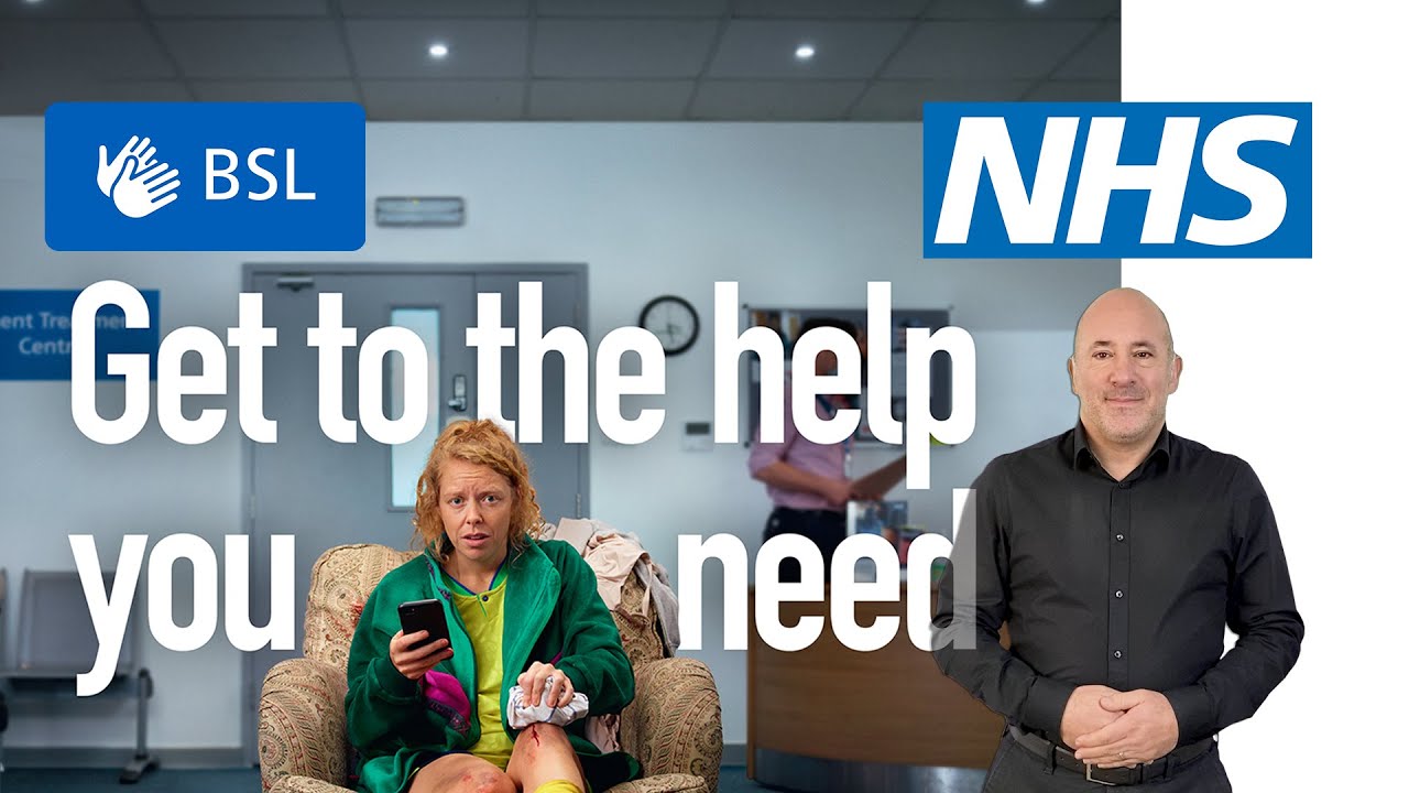 NHS 111 - British Sign Language (BSL) guide to using the NHS 111 service