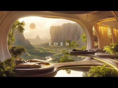Eden: Relaxing Sci Fi Ambient Music 🎧 for Slowing Down your Mind this Spring (3Hz Binaural Beats)