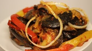 How to make a Snail Stew - African Giant Snail Recipe
