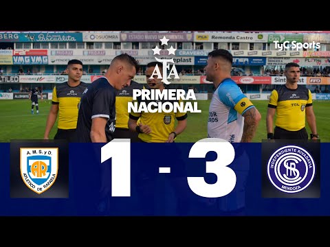 Atlético de Rafaela 1-3 Independiente Rivadavia | Primera Nacional | Fecha 14 (Zona B)