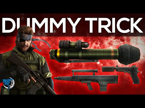 Metal Gear Solid Peace Walker HD - How To Level Up Guns Fast: Dummy Leveling