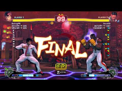 Super Street Fighter 4 AE: 2012 Ranked Matches - PR Balrog (Fe) vs SeraOD (Du)