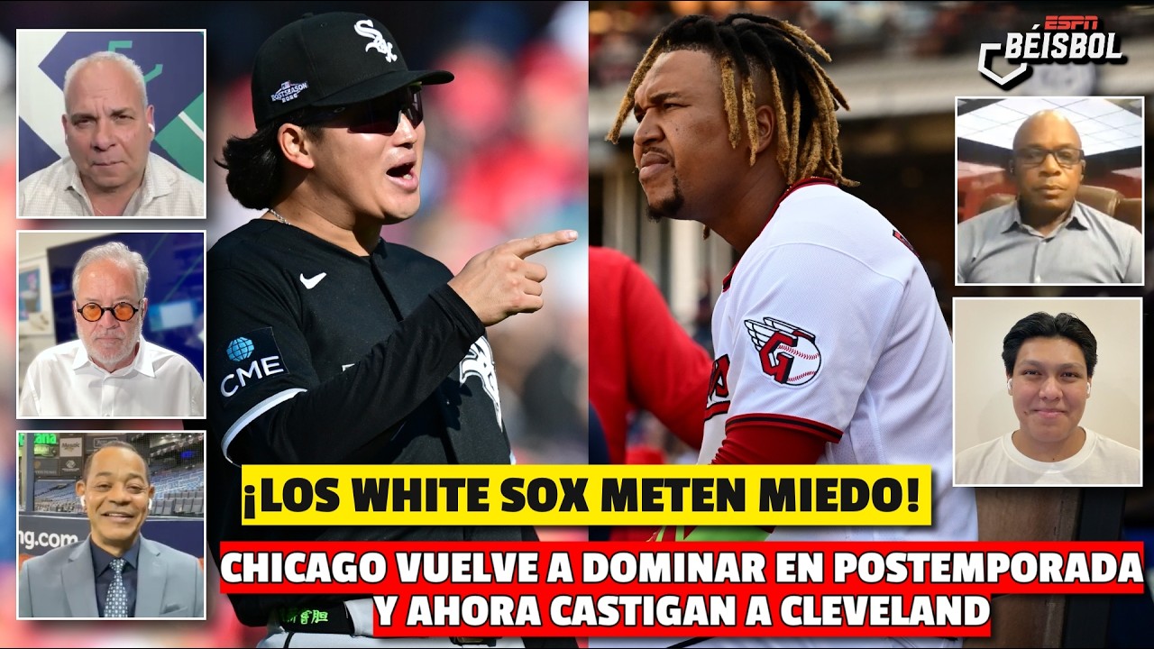 CUIDADO con los WHITE SOX que siguen DOMINANDO en POSTEMPORADA, esta vez a CLEVELAND | ESPN Beisbol