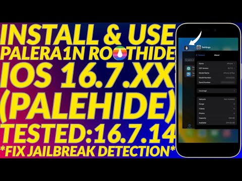 Install Palera1n Roothide + Tweaks | PaleHide iOS 16.7.11/16.7.12 | Fix JB Detection | RootHide 16.7