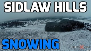 Sidlaw Hills Auchterhouse when Snowing :- DJI Phantom 2 Drone + GoPro Hero 3