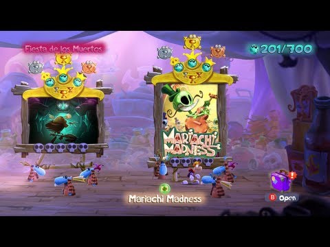 Walkthrough: Rayman Legends 100% - Mariachi Madness