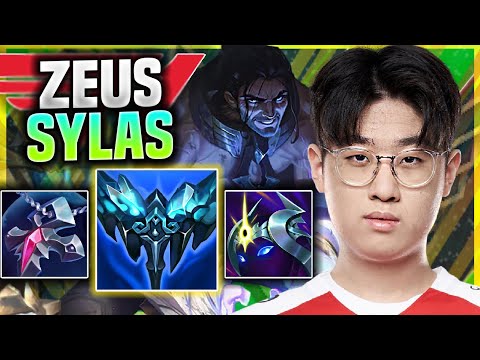 ZEUS TRIES NEW SYLAS BUFFS! - T1 Zeus Plays Sylas Top vs Akali! | Season 11