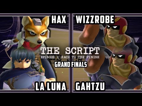 The Script - Gahtzu & Wizzrobe Vs. Hax & MSF | La Luna [L] - Smash Melee Grand Finals
