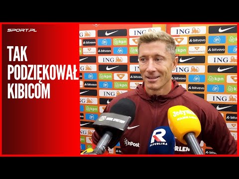 Lewandowski naprawdę to zrobił! Ale akcja po meczu w Holandii