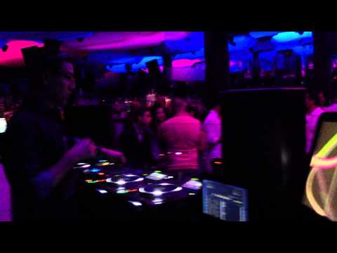 RT playing "David Guetta feat. Usher - Without You (acapella)" @ Eclipse Bar - W Barcelona