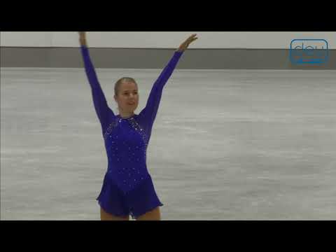 Tatiana RHODE. Oberstdorf 2018. Silver Ladies I -Free Skating. 9 place