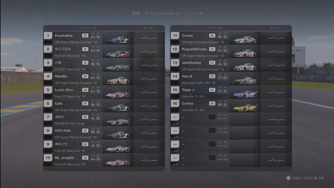 2025 IPEC 3ROUND / LE MANS 2H / Ford GT Race Car '18 GR.3